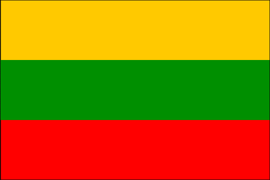 Image flag lithuania